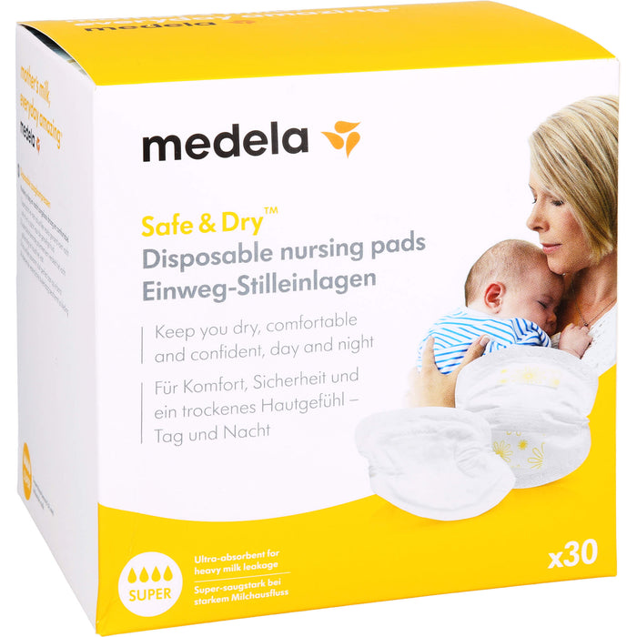 medela Safe & Dry Einweg-Stilleinlagen, 30 pcs. Insoles