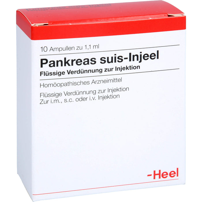 Pankreas suis-Injeel Ampullen, 10 pcs. Ampoules