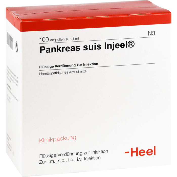 Pankreas suis-Injeel Inj.-Lsg., 100 St AMP