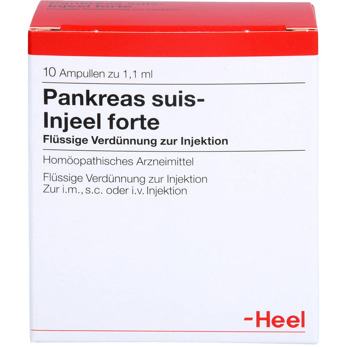 Pankreas suis-Injeel forte Ampullen, 10 pcs. Ampoules