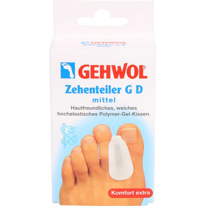 GEHWOL Zehenteiler G mittel, 3 St. Zehenteiler