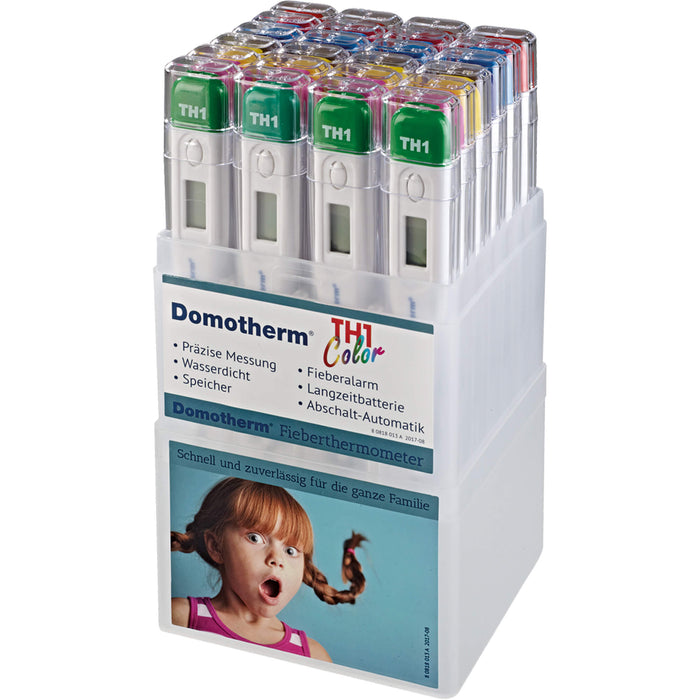 Domotherm TH1 Color Fieberthermometer, 1 St. Fieberthermometer