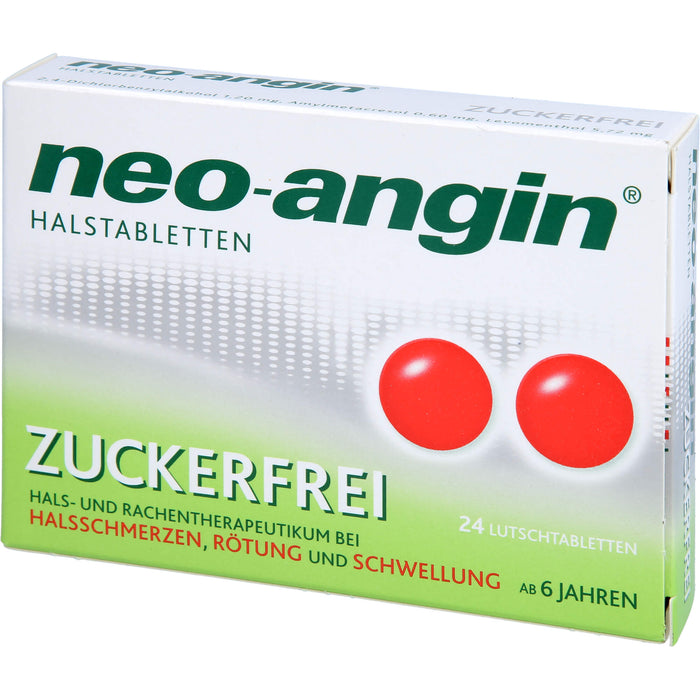 neo-angin Halstabletten zuckerfrei Original KLOSTERFRAU, 24 St. Tabletten