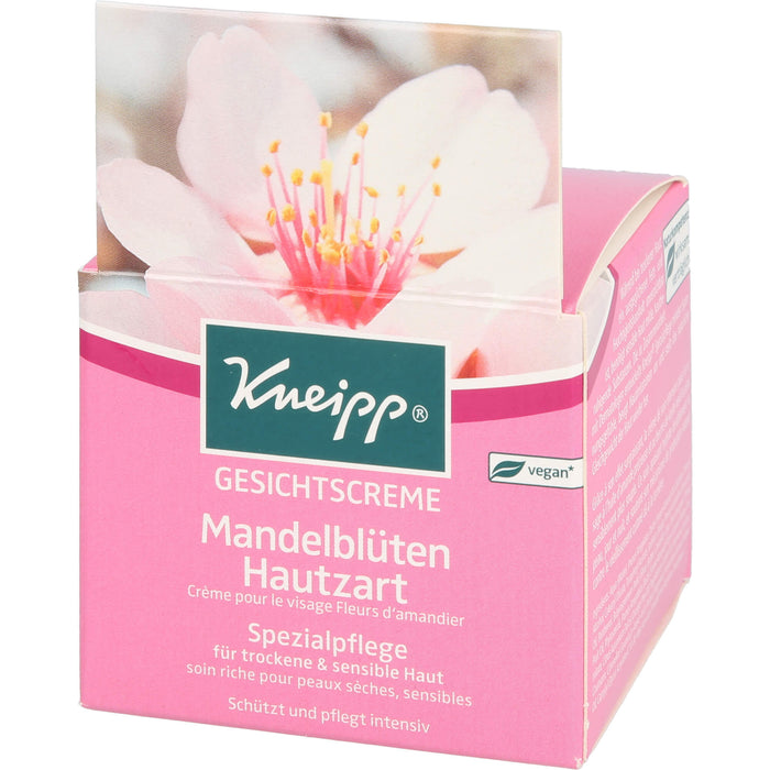 Kneipp Gesichtscreme Mandelblüten Hautzart, 50 ml Creme