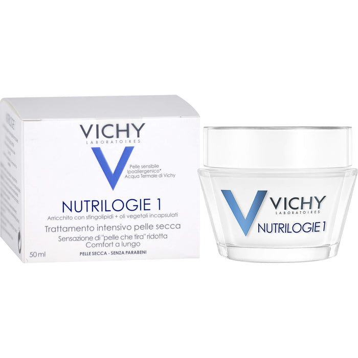 VICHY NUTRILOGIE 1 Intensiv-Aufbaupflege für trockene Haut, 50 ml Crème