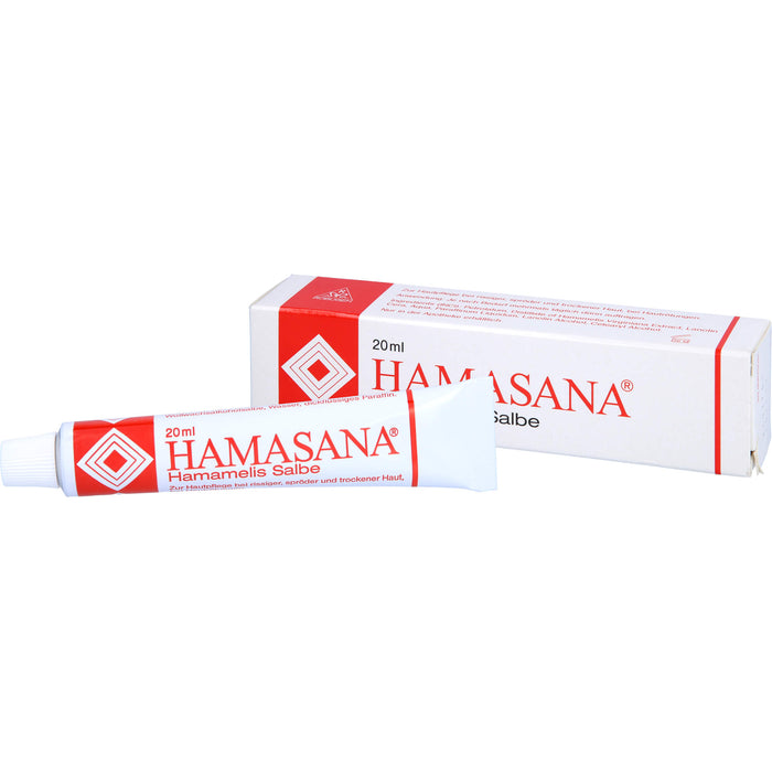 Hamasana Hamamelis Salbe, 20 g Ointment