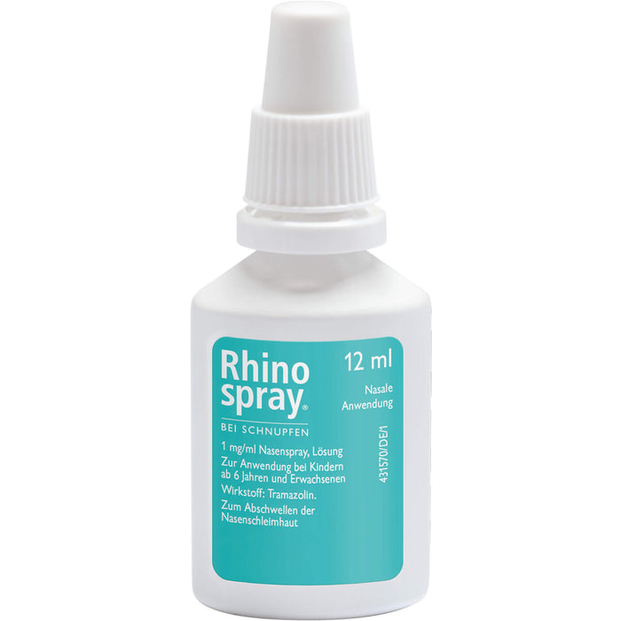 Rhinospray Nasenspray bei Schnupfen, 12 ml Solution