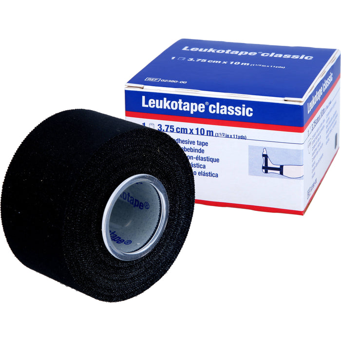 Leukotape classic 3,75 cm x 10 m schwarz Klebebinde, 1 pcs. Pack