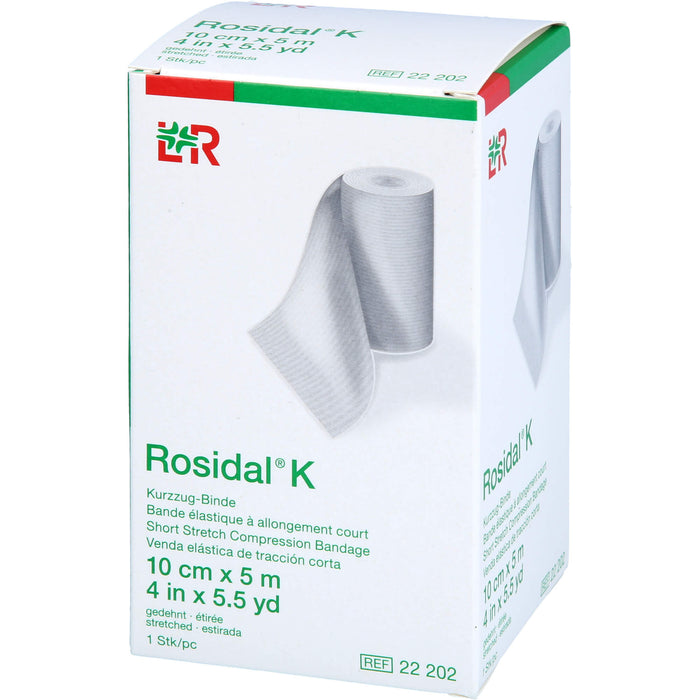 Rosidal K Kurzzugbinde 10 cm x 5 m, 1 pc Bandage