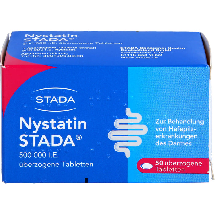 Nystatin STADA Tabletten, 50 pcs. Tablets