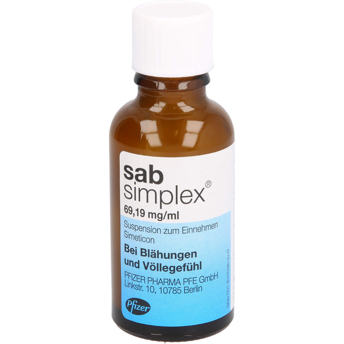 sab simplex Suspension bei Blähungen und Völlegefühl, 30 ml Solution