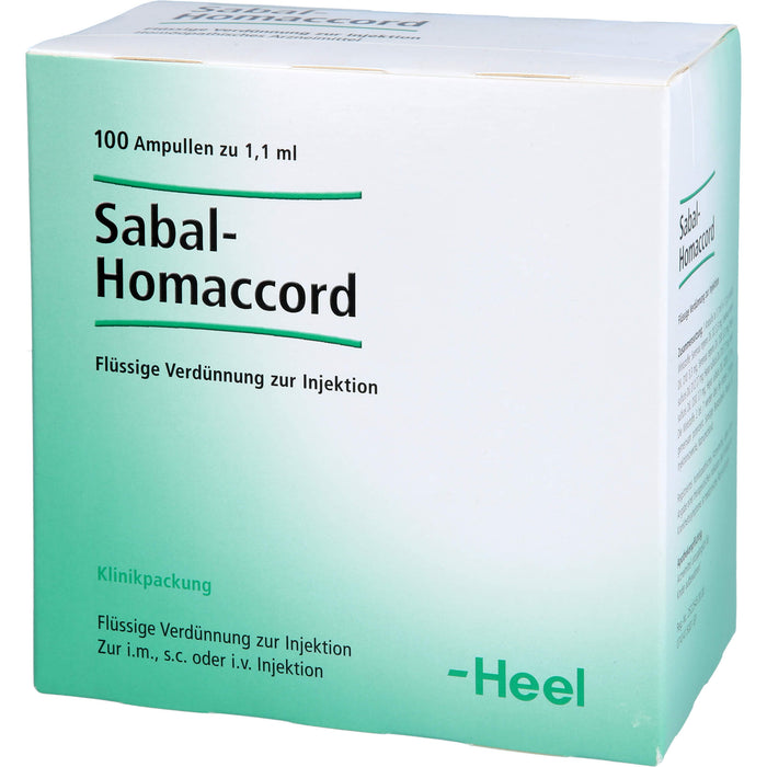 Sabal-Homaccord Inj.-Lsg., 100 St AMP