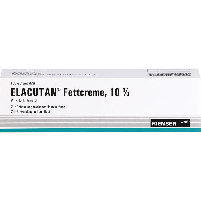 ELACUTAN Fettcreme 10% zur Behandlung trockener Hautzustände, 100 g Creme