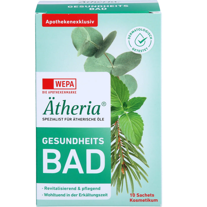 Ätheria Gesundheitsbad Badezusatz bei Erkältungen, 200 ml Solution