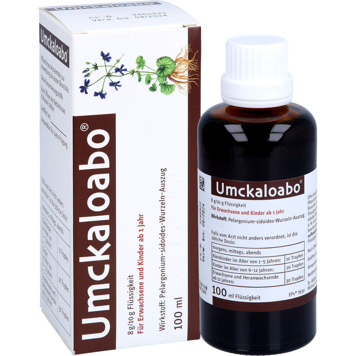 Umckaloabo Flüssigkeit, 100 ml Lösung