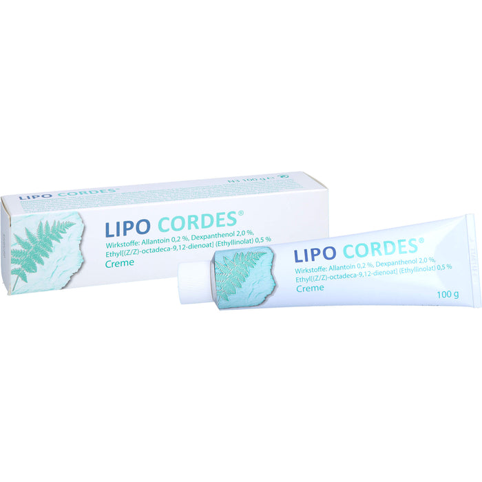 LIPO CORDES Creme bei fettarmer Haut, 100 g Cream