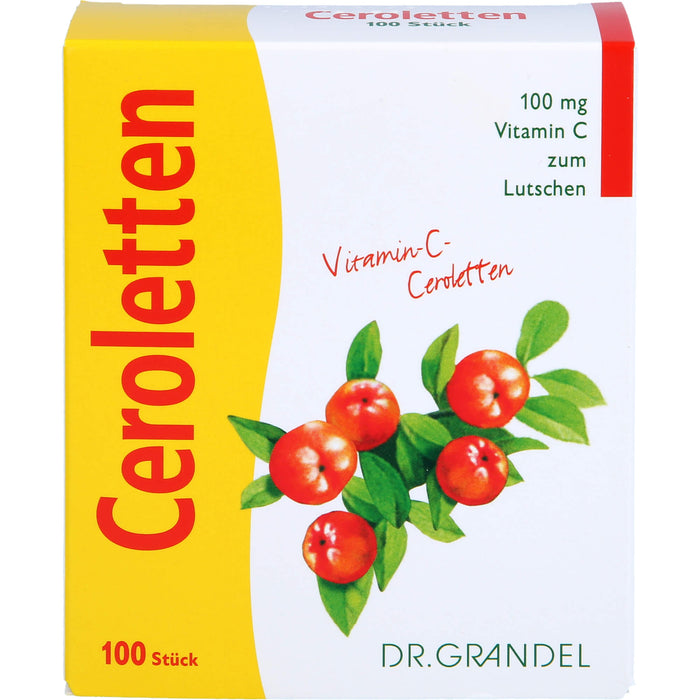 DR. GRANDEL Ceroletten Lutschtabletten, 100 pcs. Tablets