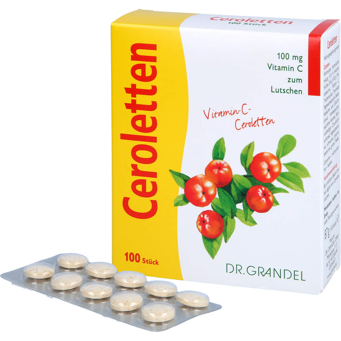 DR. GRANDEL Ceroletten Lutschtabletten, 100 pcs. Tablets