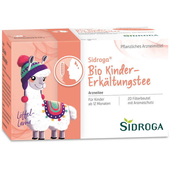 Sidroga Bio Kinder Erkältungstee, 20 pcs. Filter bag