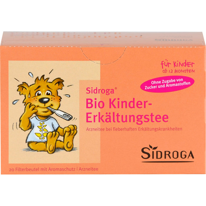 Sidroga Bio Kinder Erkältungstee, 20 pcs. Filter bag