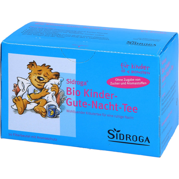 Sidroga Bio Kinder Gute-Nacht-Tee, 20 pcs. Filter bag