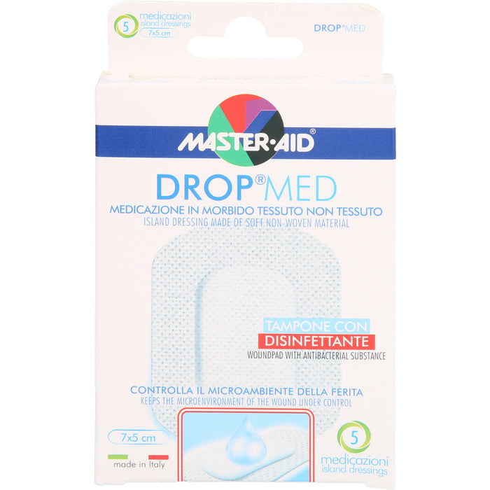 DROP med 7 x 5 cm steriler Wundverband, 5 pcs. Wound dressings