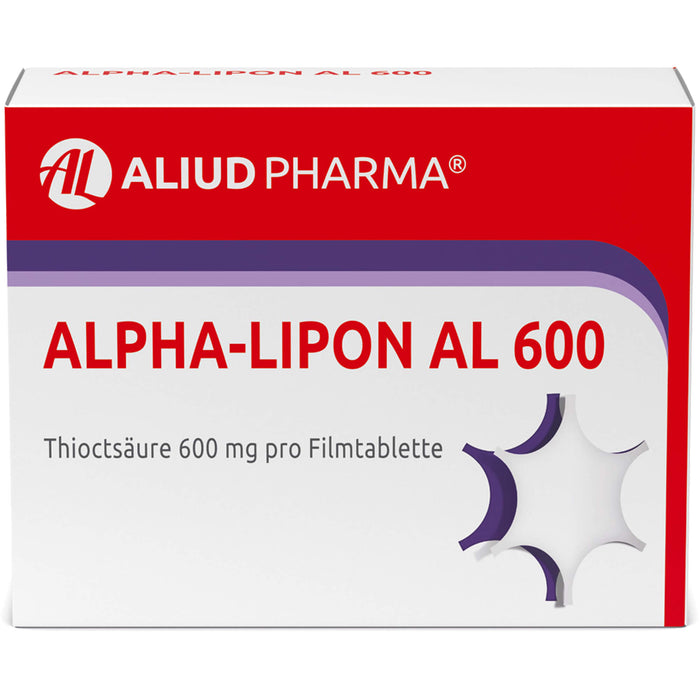 Alpha-Lipon AL 600 Filmtabletten bei Empfindungsstörungen an Armen und Beinen, 60 St. Tabletten