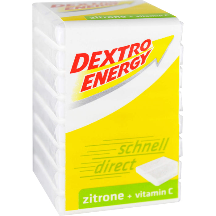 Dextro Energy Zitrone + Vitamin C Würfel, 1 pc Comprimés