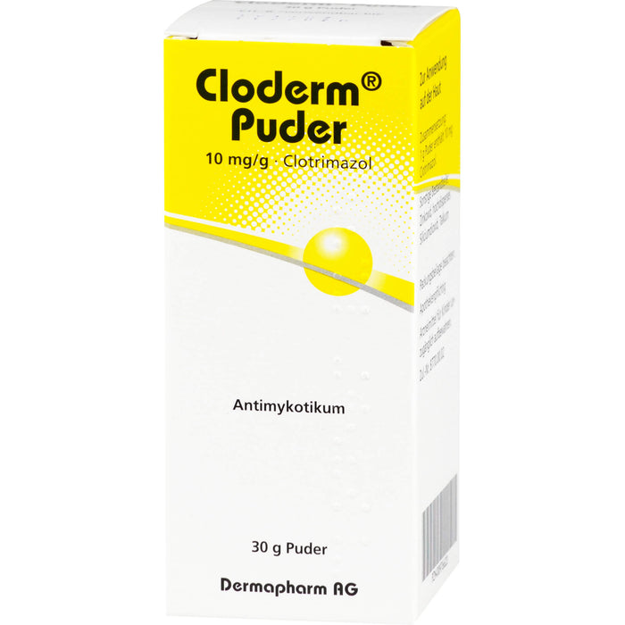 Cloderm Puder Antimykotikum, 30 g Poudre