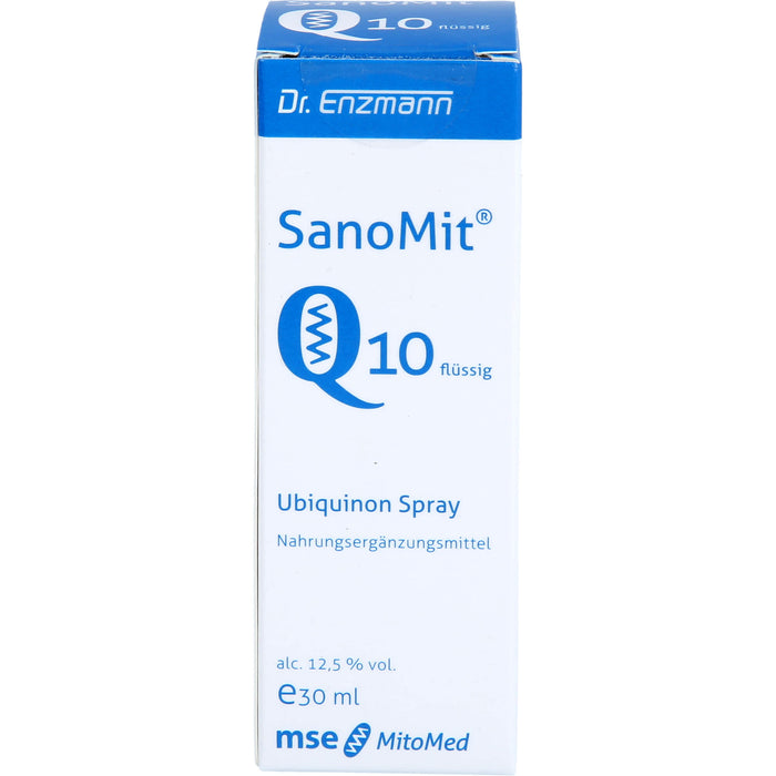 Sanomit Q10 flüssig Ubiquinon Tropfen, 30 ml Lösung