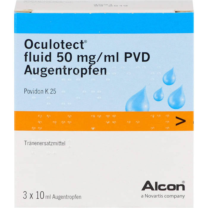 Oculotect fluid 50 mg / ml PVD Augentropfen, 30 ml Lösung