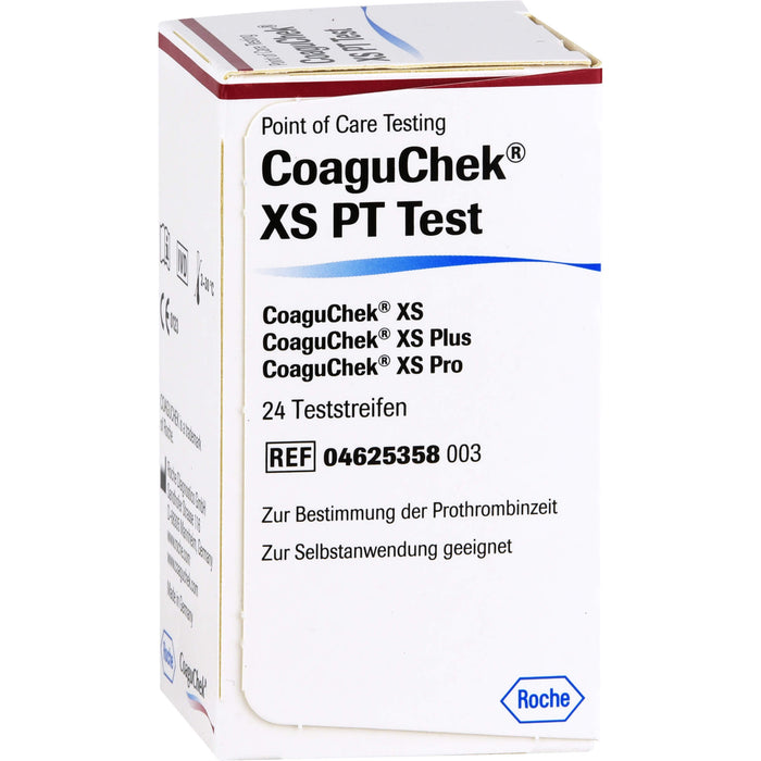 CoaguChek XS PT Teststreifen, 24 St. Teststreifen