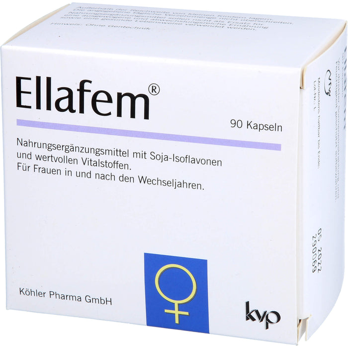 Ellafem Kapseln für Frauen in und nach den Wechseljahren, 90 pc Capsules