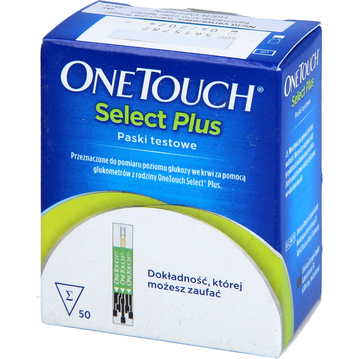 One Touch Select Plus Blutzuckerteststreifen Reimport EurimPharm, 50 pcs. Test strips