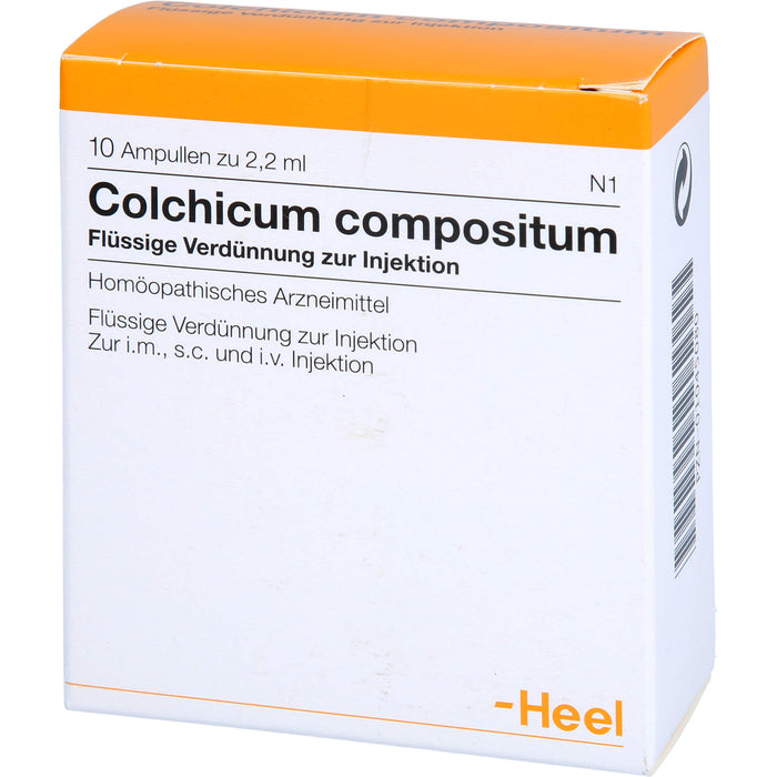 Colchicum compositum Heel flüssige Verdünnung, 10 pc Ampoules