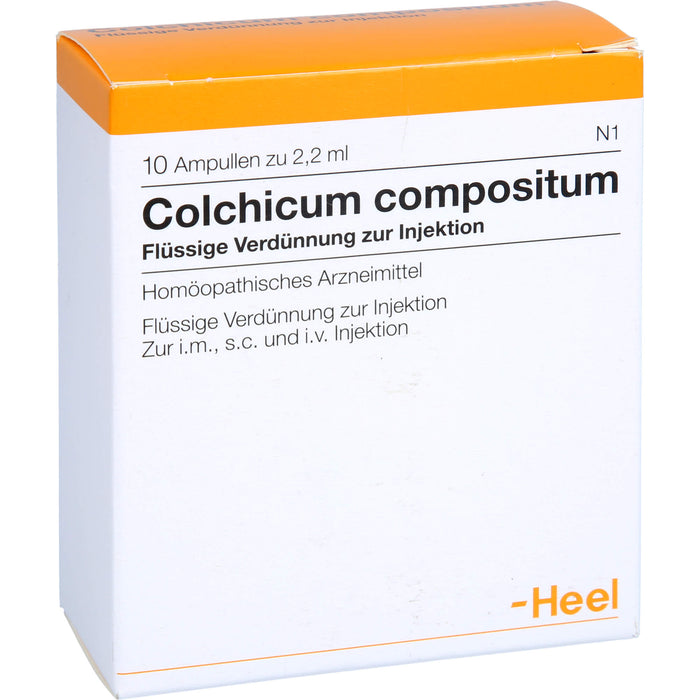 Colchicum compositum Heel flüssige Verdünnung, 10 pc Ampoules