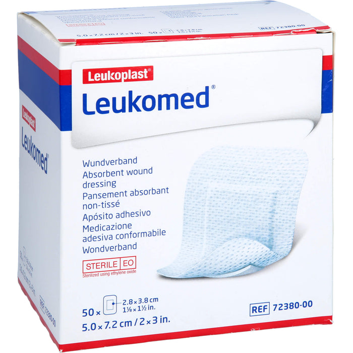 LEUKOMED STERILE PFLASTER 7,2x5 cm, 50 St PFL