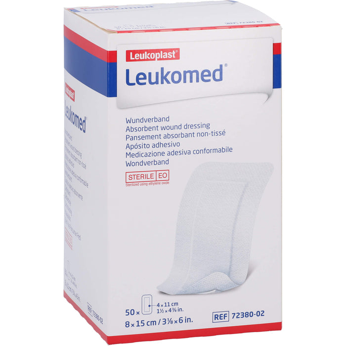 LEUKOMED STERILE PFLASTER 8x15 cm, 50 St PFL