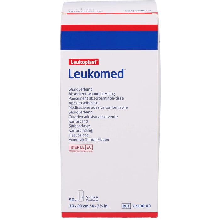 Leukomed Wundverband 10 x 20 cm, 50 pc Pansement