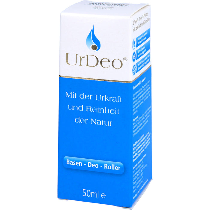 UrDeo Deodorant Roll-on mit der Urkraft und Reinheit der Natur, 50 ml Solution