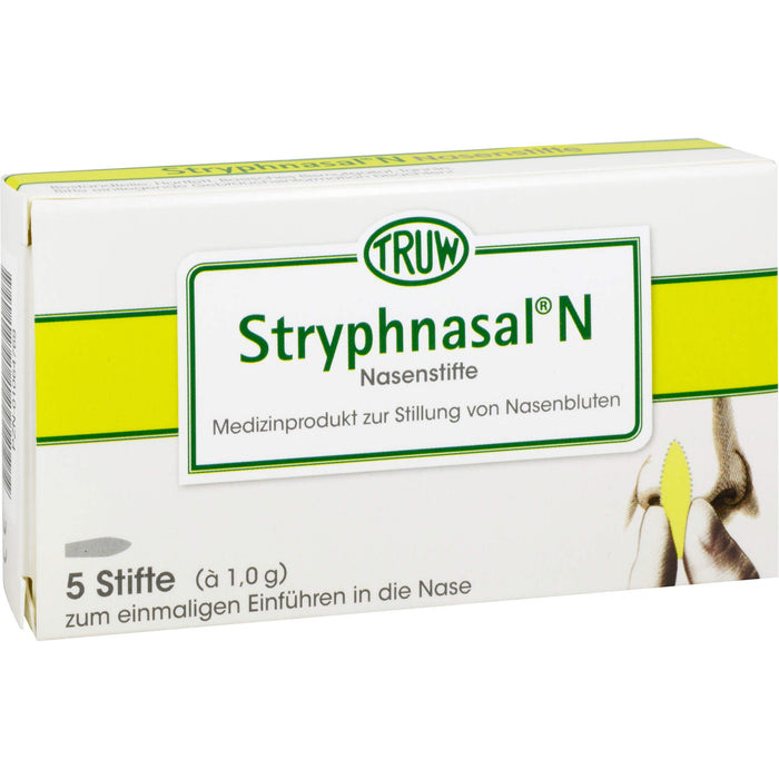 Stryphnasal N Nasenstifte zur Stillung von Nasenbluten, 5 pc Plume