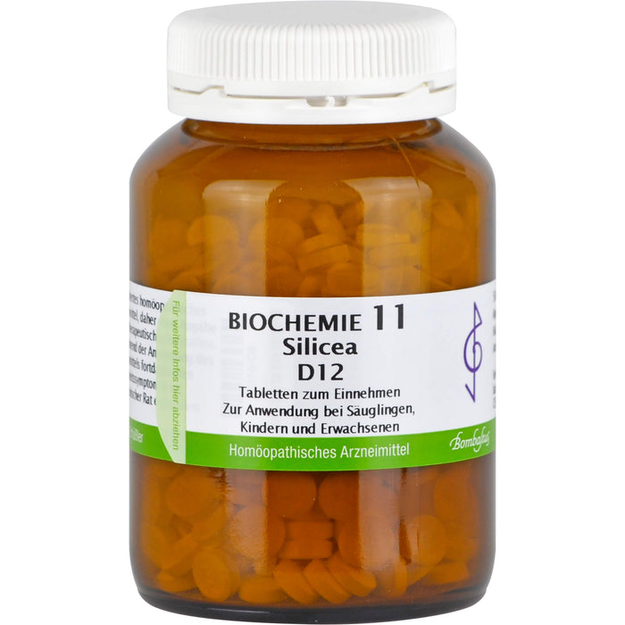 Bombastus Biochemie 11 Silicea D12 Tabletten, 500 pc Tablettes