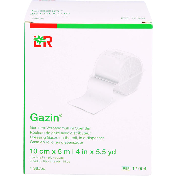 Gazin Verbandmull 8-fach gerollt, 1 pcs. Bandage