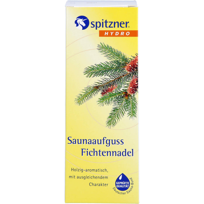 Spitzner Hydro Saunaaufguss Fichtennadel, 190 ml Concentré