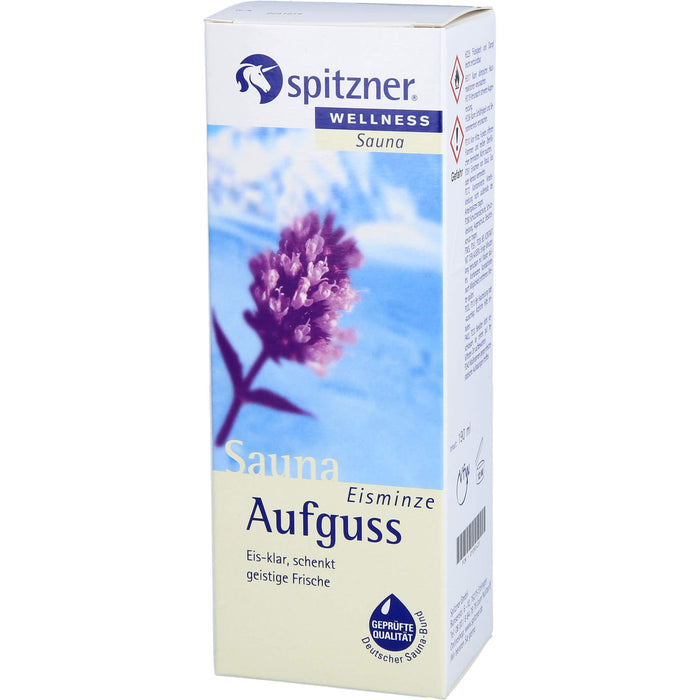 spitzner Wellness Saunaaufguss Eisminze, 190 ml Concentrate