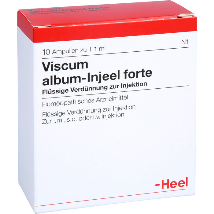 Heel Viscum album-Injeel forte flüssige Verdünnung zur Injektion, 10 pcs. Ampoules