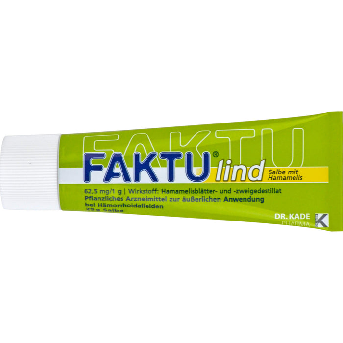 FAKTU lind Salbe mit Hamamelis, 25 g Ointment