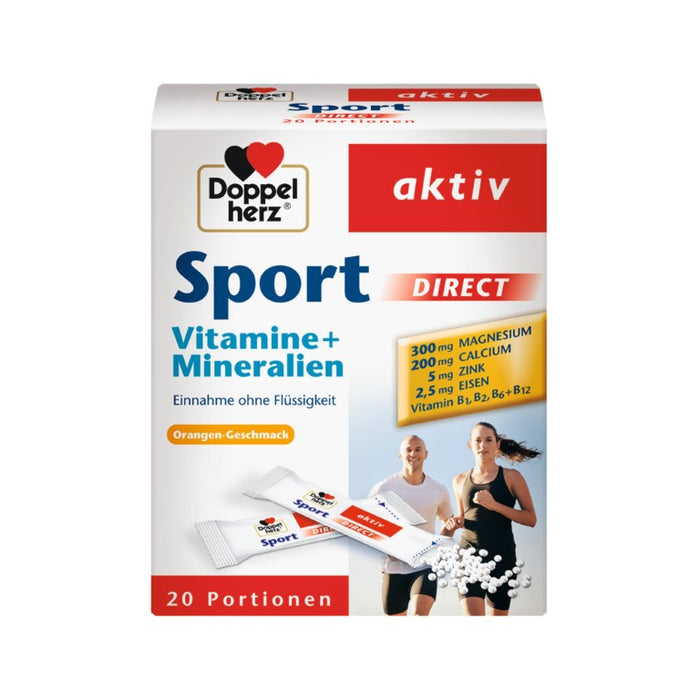 Doppelherz Sport direct Vitamine + Mineralien, 20 St. Beutel