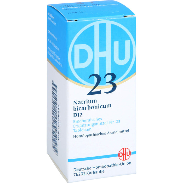 DHU Schüßler-Salz Nr. 23 Natrium bicarbonicum D12 Tabletten, 80 St. Tabletten