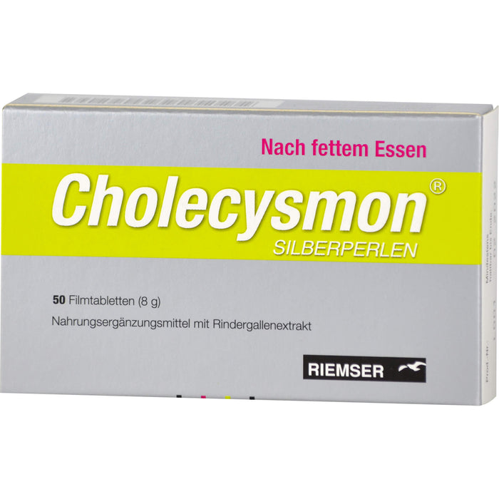 Cholecysmon Silberperlen, 50 pc Tablettes